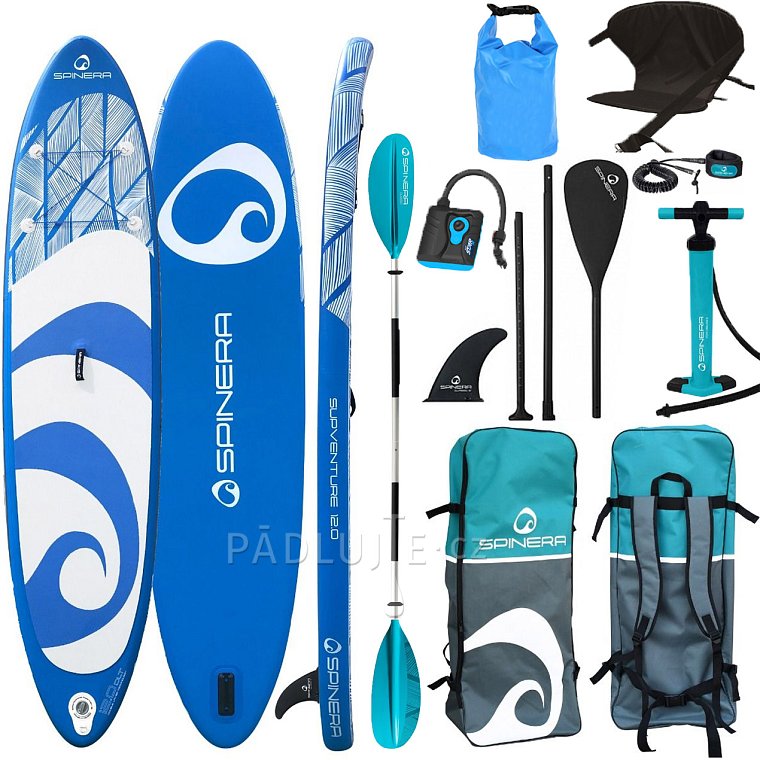 Paddleboard SPINERA SUP SUPVENTURE 12'0 DLT - nafukovací