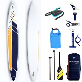 Paddleboard GLADIATOR ELITE 14' x 25'' Race s karbon pádlem - nafukovací