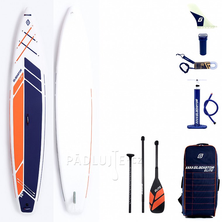 Paddleboard GLADIATOR ELITE 14' Touring s karbon pádlem model 2022  - nafukovací