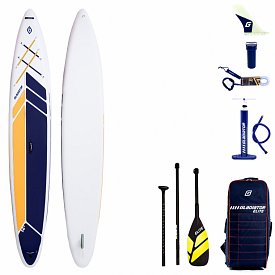 Paddleboard GLADIATOR ELITE 14' x28'' Sport s karbon pádlem - nafukovací