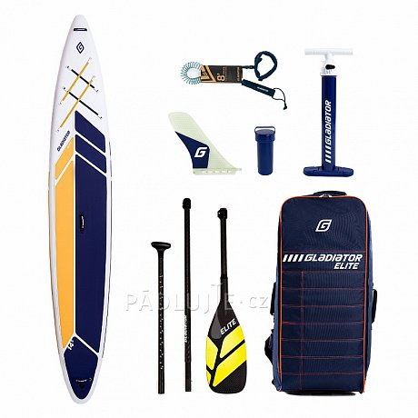 Paddleboard GLADIATOR ELITE 14' x28'' Sport s karbon pádlem - nafukovací