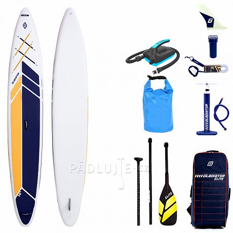 Paddleboard GLADIATOR ELITE 14' x28'' Sport s karbon pádlem - nafukovací