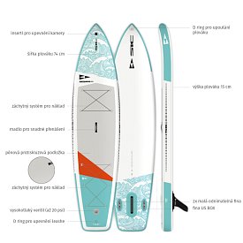 Paddleboard SIC MAUI OKEANOS AIR 11'0 x 29'' FST - nafukovací paddleboard