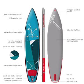 Paddleboard STARBOARD iGO ZEN Touring 11'6 x 29'' x 6'' - nafukovací