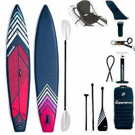 Paddleboard GLADIATOR PRO 12'6 SPORT s pádlem - nafukovací