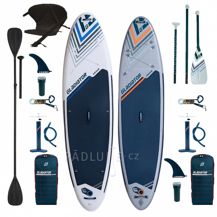 Gladiator ORIGIN 10'8 COMBO Gladiator ORIGIN 10'6 - Rodinná sada nafukovacích paddleboardů