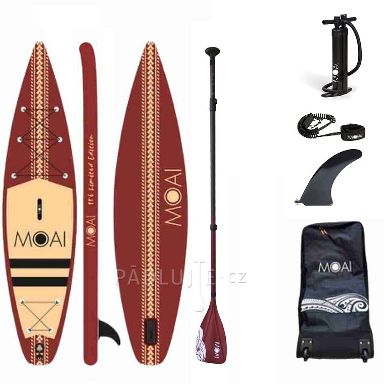 Paddleboard MOAI 12’6 Ultra Light limited edition - nafukovací paddleboard