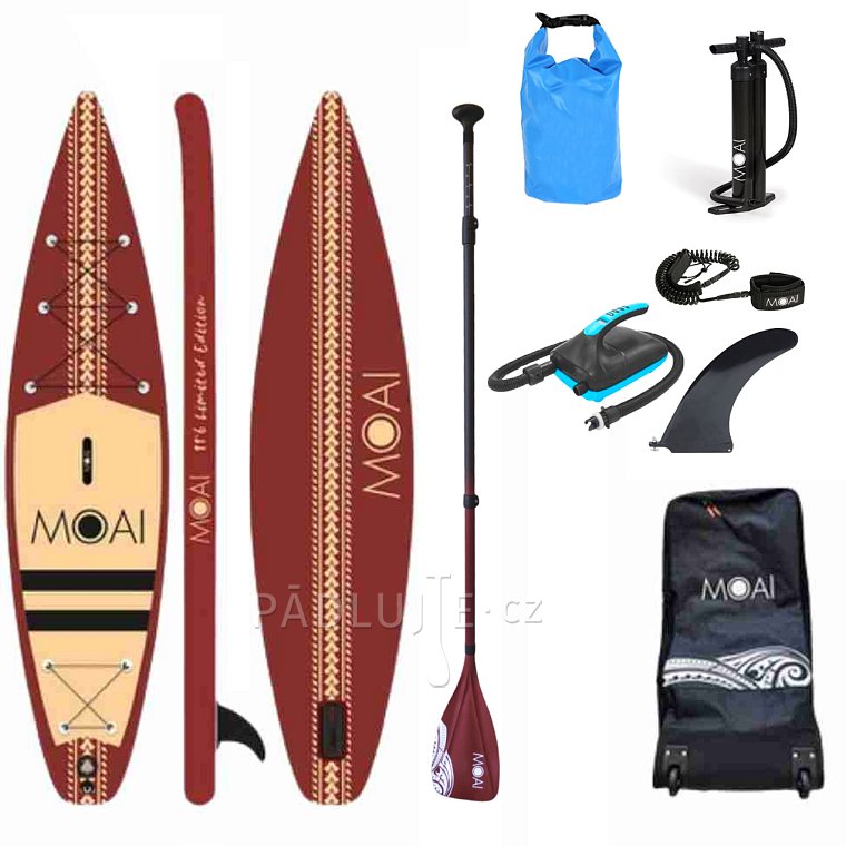 Paddleboard MOAI 12’6 Ultra Light limited edition - nafukovací paddleboard