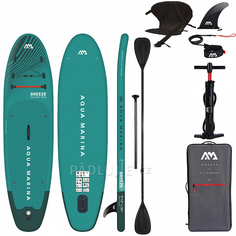 Paddleboard AQUA MARINA BREEZE 9'10 model 2023 - nafukovací paddleboard