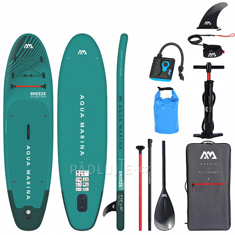 Paddleboard AQUA MARINA BREEZE 9'10 model 2023 - nafukovací paddleboard