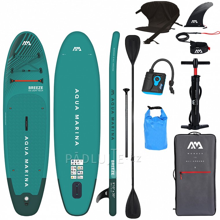 Paddleboard AQUA MARINA BREEZE 9'10 model 2023 - nafukovací paddleboard