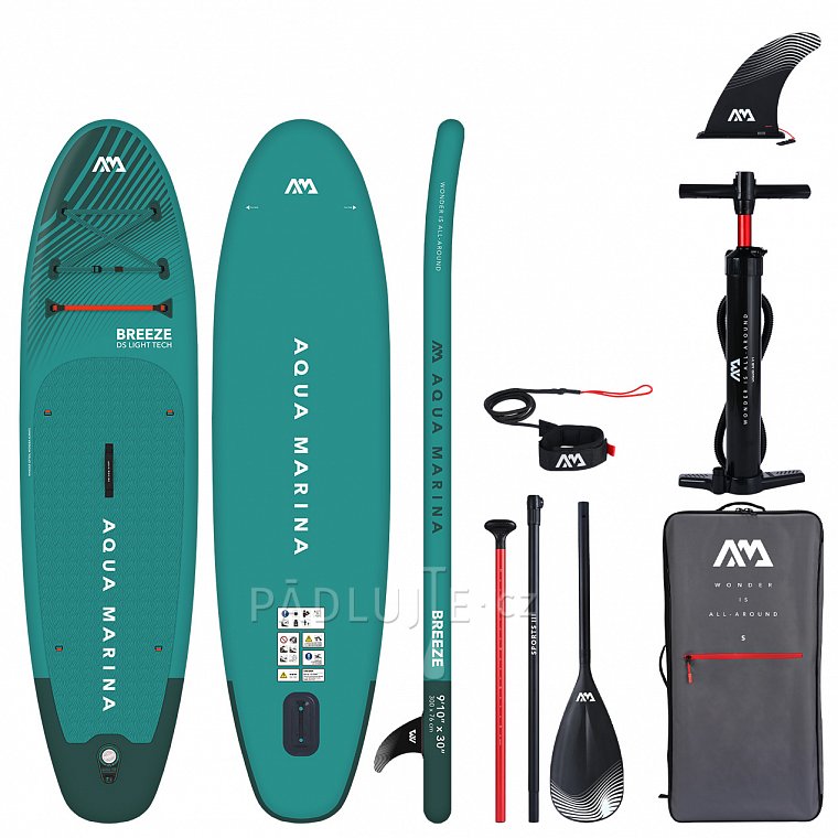 Paddleboard AQUA MARINA BREEZE 9'10 model 2023 - nafukovací paddleboard