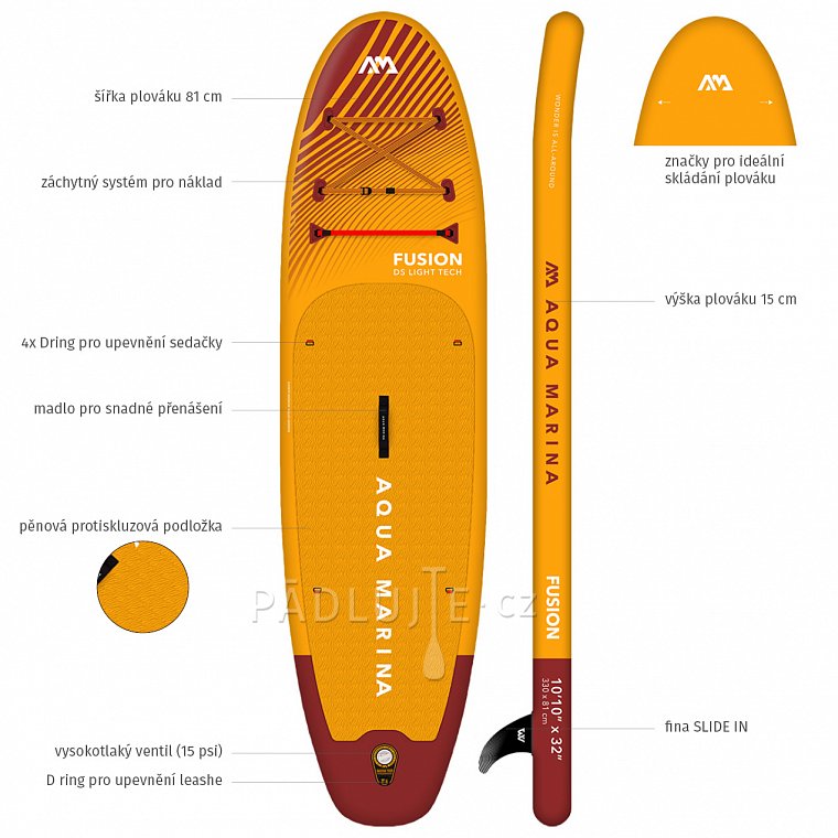 Paddleboard AQUA MARINA FUSION 10'10 sada 2023