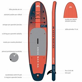 Paddleboard AQUA MARINA ATLAS 12'0