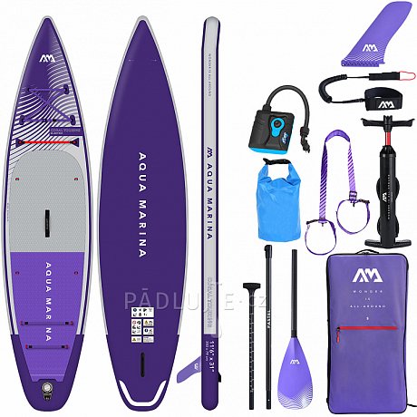 Paddleboard AQUA MARINA CORAL TOURING 11'6" fialová model 2023
