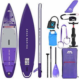 Paddleboard AQUA MARINA CORAL TOURING 11'6" fialová