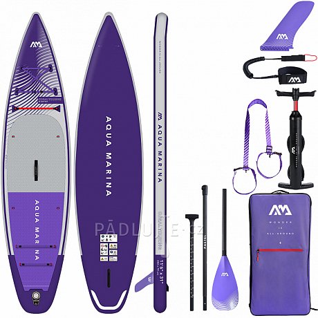 Paddleboard AQUA MARINA CORAL TOURING 11'6" fialová model 2023