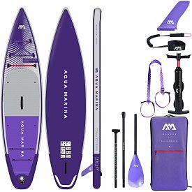 Paddleboard AQUA MARINA CORAL TOURING 11'6" fialová