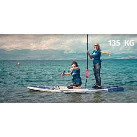 Paddleboard AQUA MARINA CORAL TOURING 11'6" malinová