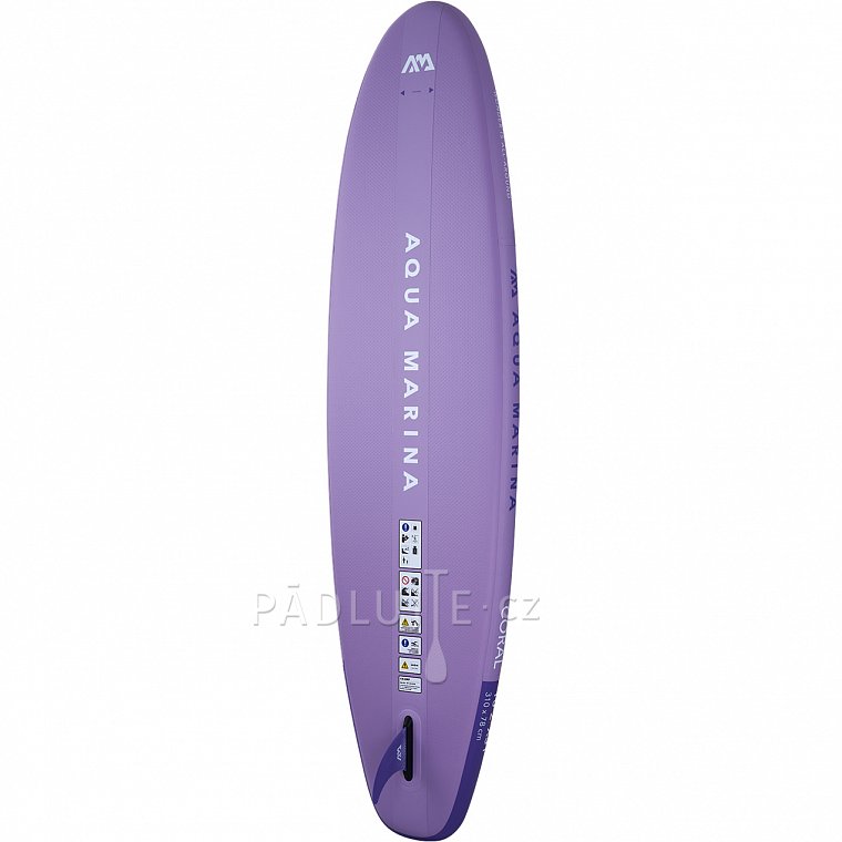 Paddleboard AQUA MARINA CORAL 10'2 fialová sada 2023