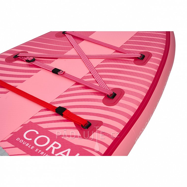 Paddleboard AQUA MARINA CORAL 10'2 malinová sada 2023