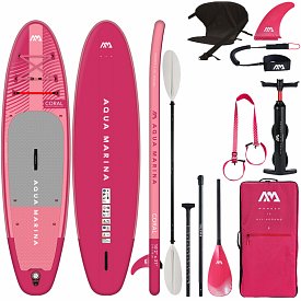 Paddleboard AQUA MARINA CORAL 10'2 malinová