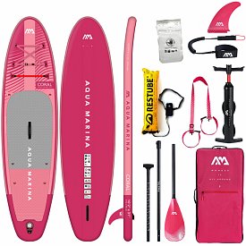 Paddleboard AQUA MARINA CORAL 10'2 malinová