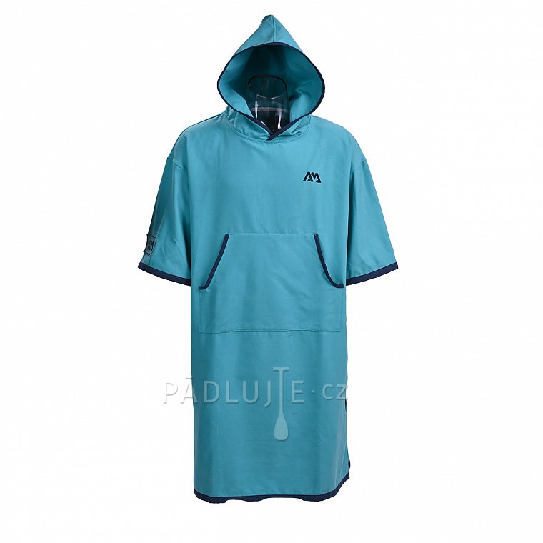 Pončo Aqua Marina Micro-fabric Change Poncho (Aqua) pro snadné převlékání v chladném počasí - L