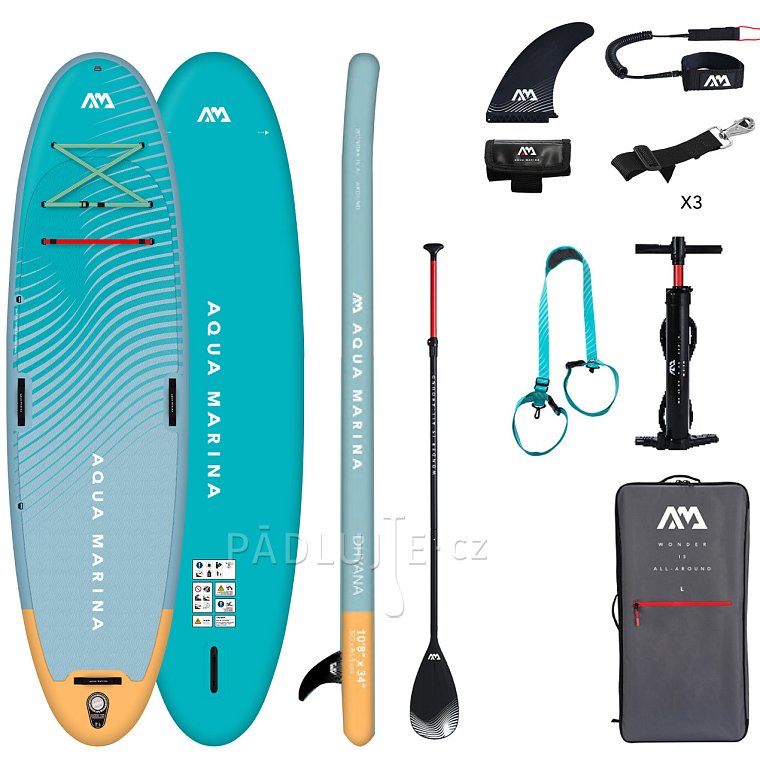 Paddleboard AQUA MARINA DHYANA 11'0 sada 2023- nafukovací paddleboard