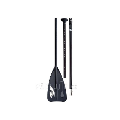 Pádlo F2 Alu 3D BLACK 3-dílné nastavitelné pro paddleboard