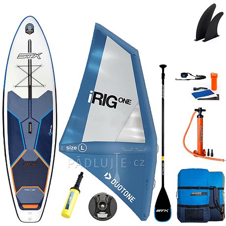 Paddleboard STX Hybrid Junior Cruiser 8' komplet s nafukovací plachtou - nafukovací paddleboard