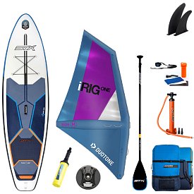 Paddleboard STX WindSUP Hybrid Cruiser 10’8” komplet s nafukovací plachtou - nafukovací paddleboard a windsurfing