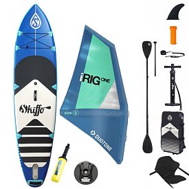 Paddleboard SKIFFO SMU 10'4 COMBO komplet s nafukovací plachtou - nafukovací paddleboard, windsurfing, kajak