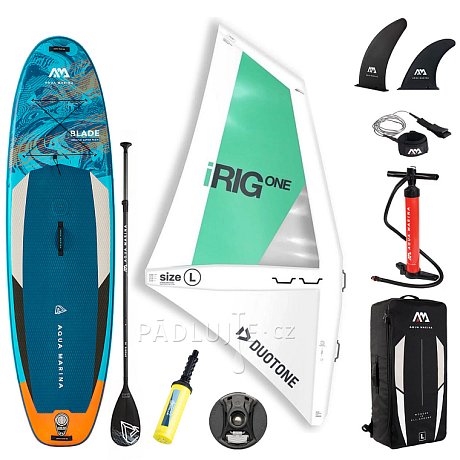 Paddleboard AQUA MARINA Blade 10'6 komplet s nafukovací plachtou a pádlem - nafukovací paddleboard a windsurfing
