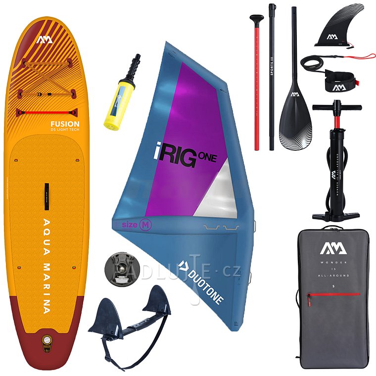 Paddleboard AQUA MARINA FUSION 10'10 model 2023 komplet s nafukovací plachtou