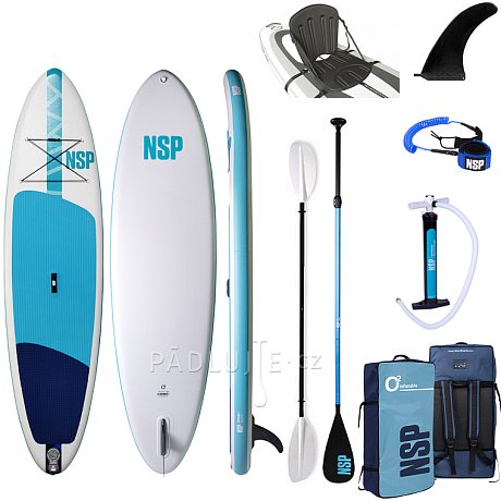 Paddleboard NSP 10’6 O2 Allrounder LT 32″ x 6″ - nafukovací