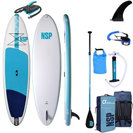 Paddleboard NSP 11'6 O2 Allrounder LT 33″ x 6″ - nafukovací