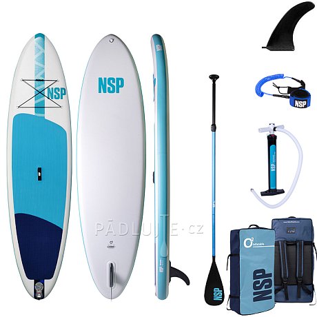 Paddleboard NSP 11'6 O2 Allrounder LT 33″ x 6″ - nafukovací