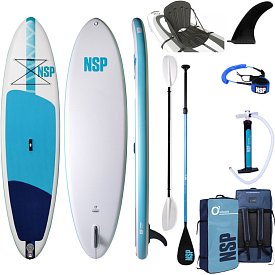 Paddleboard NSP 12’6 O2 Allrounder LT 32″ x 6″ - nafukovací