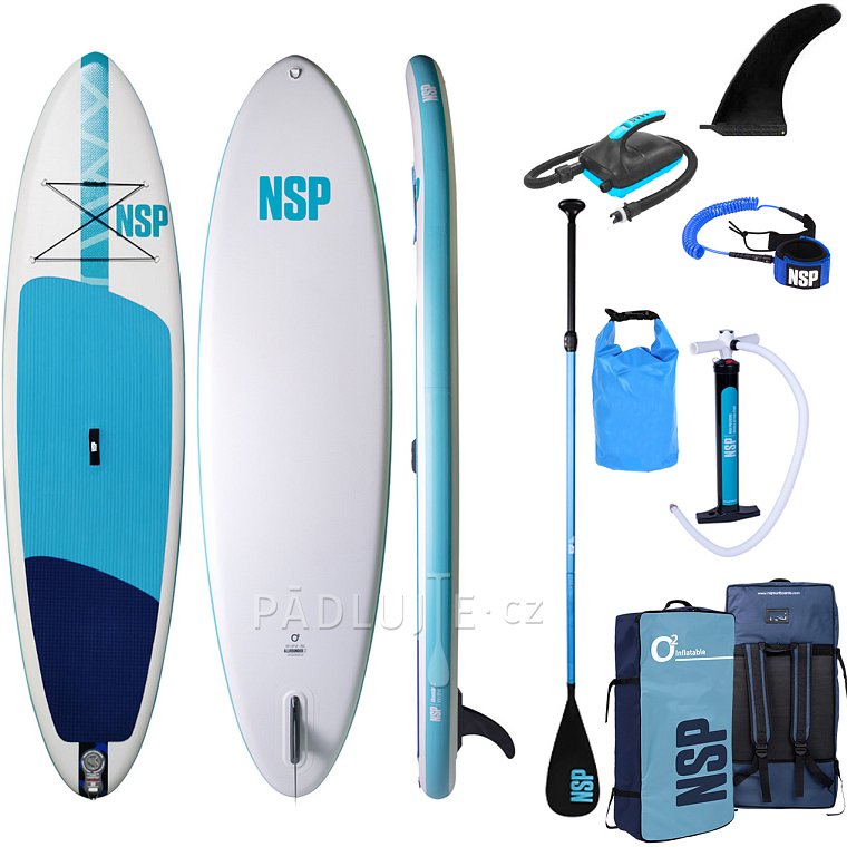 Paddleboard NSP 12’6 O2 Allrounder LT 32″ x 6″ - nafukovací