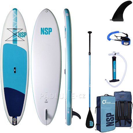 Paddleboard NSP 12’6 O2 Allrounder LT 32″ x 6″ - nafukovací