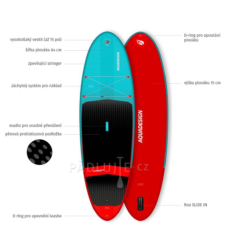 Paddleboard AQUADESIGN Kendo 10'6 - nafukovací