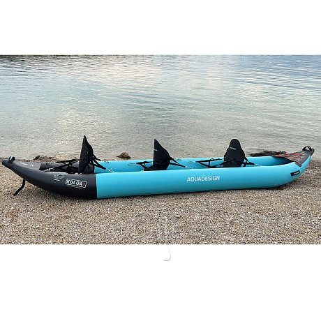 Kajak AQUADESIGN Koloa 400 - nafukovací trojmístný