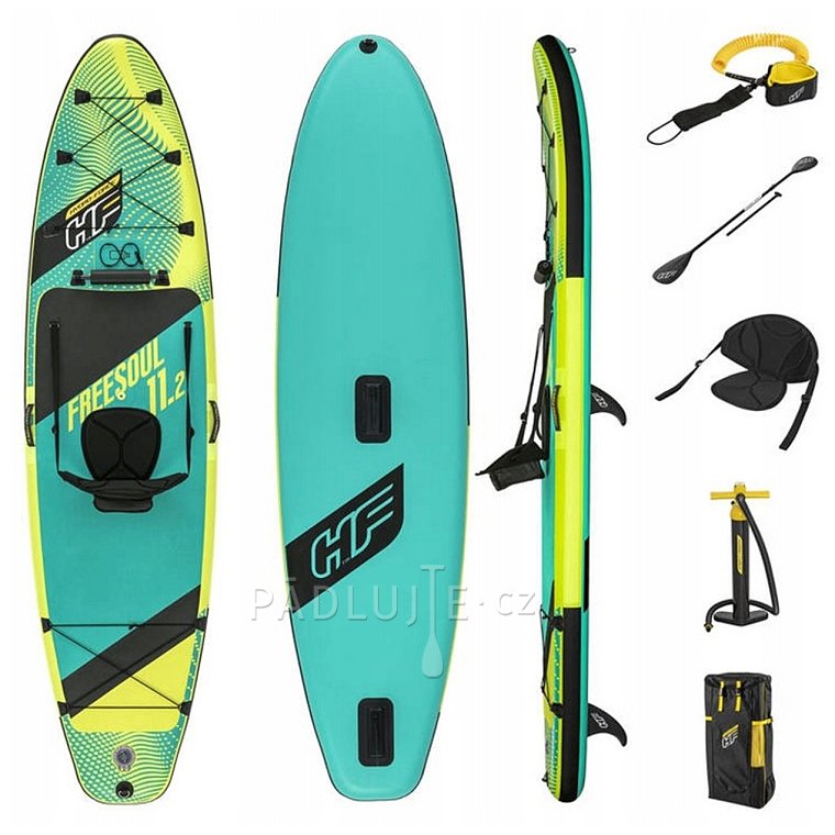 Paddleboard HYDRO FORCE FREESOUL COMBO 11'2 WindSUP s pádlem 2023- nafukovací paddleboard