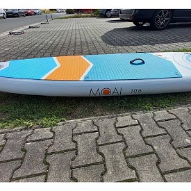 Paddleboard MOAI ALL-ROUND 10'6 - nafukovací paddleboard - mírně použitý paddleboard s novým příslušenstvím