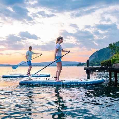 Paddleboard AQUA MARINA GLOW 10'4 - nafukovací svítící paddleboard