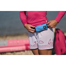 Tričko dámské PADDLEBOARDING DARK PINK lycra dlouhý rukáv