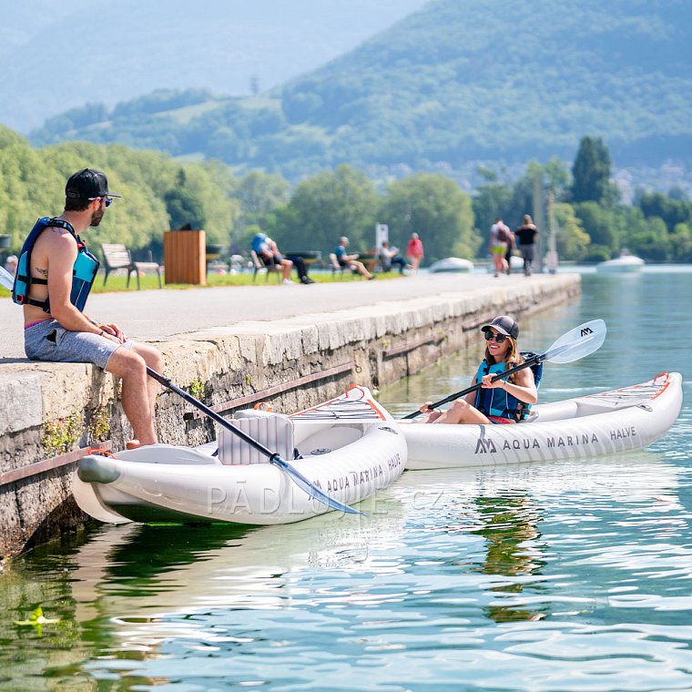 Kajak AQUA MARINA HALVE - 1 nebo 2 místný  - nafukovací 2024