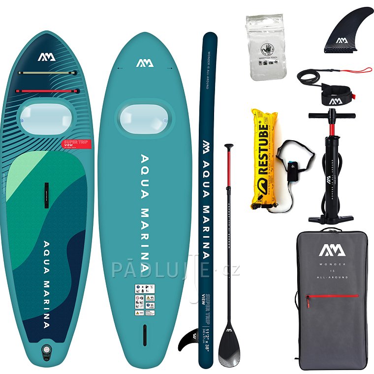 AQUA MARINA Supertrip View 11'2 - nafukovací paddleboard model 2024