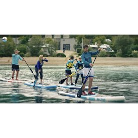 Paddleboard F2 SECTOR 11'5 COMBO RED/ORANGE - nafukovací